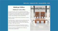 Desktop Screenshot of mobiliufficio.net